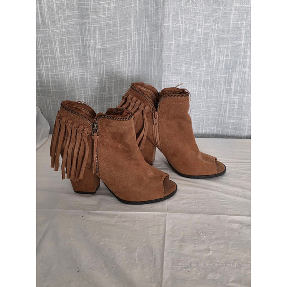 Women's Dolce Vita Booties Size 6.5 Brown‎ - Picture 2 of 8